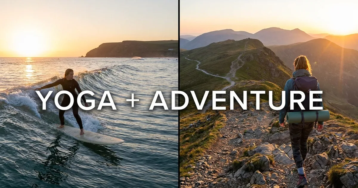 Yoga + Adventure (Surf, Hike)